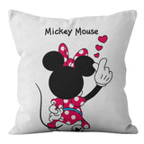 Valentine 'S Day Pillow Covers 4 Piece Random Styles Together, Cute Cartoon Couple Pillow Cover