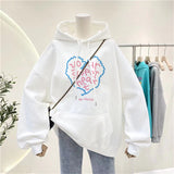 Bearbrick Hoodie Hooded Autumn Sweater Slimming Oversize Ladies