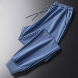 Grey Sweatpants Autumn Track Pants Men's Casual Pants Thin