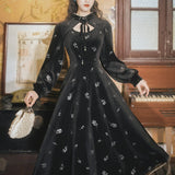 Coachella Music Festival Outfits Vintage Black Cheongsam Dress