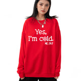 Yes I M Cold Sweatshirts Yes,I'm Cold Me 24:7 round Neck Sweater