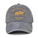 Beth Dutton Hat Graffiti Printing Baseball Cap Yellowstone Yellow Baseball Cap