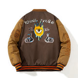 Varsity Jacket Baseball Uniform For Women Autumn And Winter Loose Jacket For Men