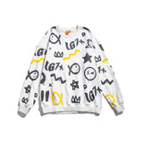 Crew Neck Sweatshirts for Men Men's Autumn Casual Crew Neck Top Loose Sweater