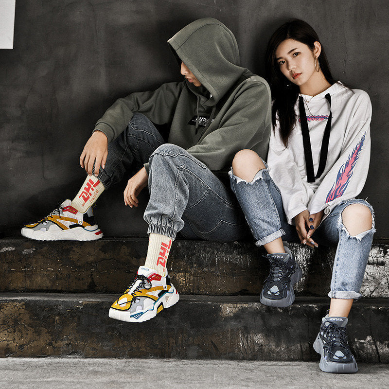 Men Sneakers Men Walking Shoes For Jogging Breathable Lightweight Shoes Spring All-Matching Fashionable Sports Shoes Men's Shoes
