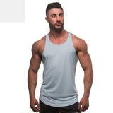 Moisture Wicking Tank Top Base Solid Color Exercise Strap