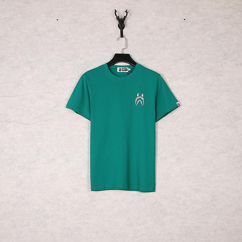 Bathing Ape T Shirt Camouflage Letter Print Short-Sleeve T-shirt