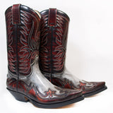 Yellowstone Cowboy Boots Men'S Embroidered Shoes Western Cowboy Men'S Boots