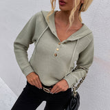Women Pullover Knit Sweater Women's Autumn and Winter Sweater