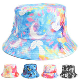 Bucket Hat Fishing Cap Cotton Print Fisherman Hat Spring and Autumn Baby Boy and Girl Summer Printing Pattern