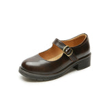 Mary Jane Shoes Spring Leather Shoes Women'S Uniform College Style Women'S Shoes