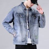 Men Denim Jackets Men's Autumn Jacket