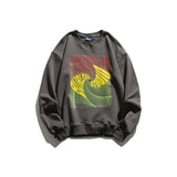 Crew Neck Sweatshirts Men's Autumn Casual Street Loose Letters