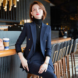 Interview Suit Women Suit Female Autumn