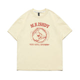 Men T Shitrs Little Bear Ski Pattern Printing
