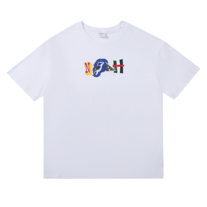 Noah T Shirt Noah Paper Cut Tee Printed Short Sleeve T-Shirt