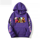 Squid Game Costume Game Printed Hoodie
