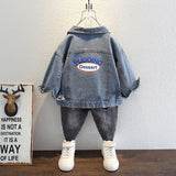Toddler Boys Jackets Boys' Denim Jacket Spring and Autumn