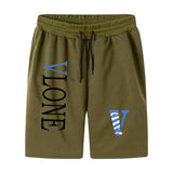 Vlone Shorts Men 'S Summer Loose Sports And Leisure