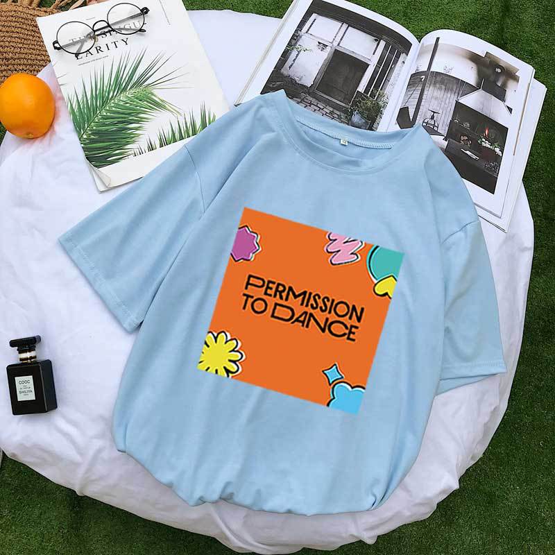 BTS Proof T Shirt Summer Women's Short Sleeve Women's Cotton T-shirt