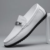 Men's Loafers Relaxedfit Slipon Loafer Men Shoes Spring Summer Breathable Men Casual Genuine Leather