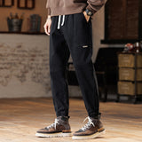 Cuffed Cargo Pants Men's Autumn Casual Loose Men