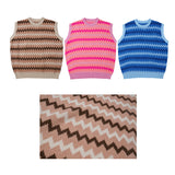 Man Fall Outfits Vest Men's and Women's Loose Harajuku Style Casual Couple Sweater Coat