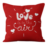 Valentine's Day Pillow Covers 4 Piece Random Styles Together, Holiday Home Gift Pillow Cushion Cover