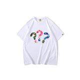 Bathing Ape T Shirt Spring and Summer Short Sleeve Printed Fashion Camouflage T-shirt
