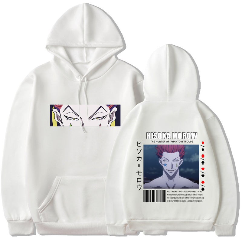 Anime Hoddies Full Time Hunter Long Sleeve Hoodie