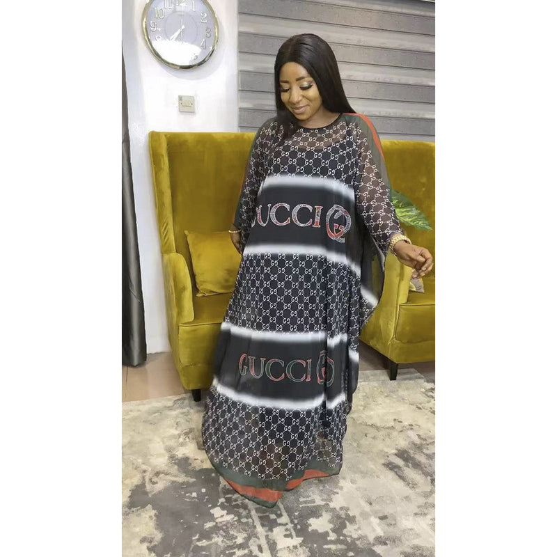 African Dashiki Dress plus Size Women's Dress