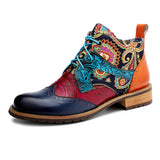 Justin Yellowstone Boots Retro Ethnic Style Retro Women'S Shoes