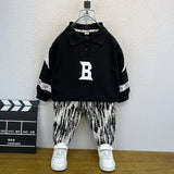 Toddler Boys Sweater Boy's Hoody Children's Long Sleeve Lapel