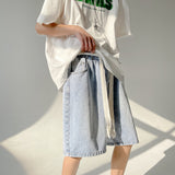 Men Denim Shorts Blue Denim Shorts Men's Summer