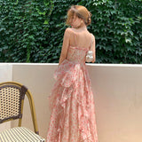 Coachella Music Festival Outfits Long Dress Summer Seaside Vacation Floral Strap Dress