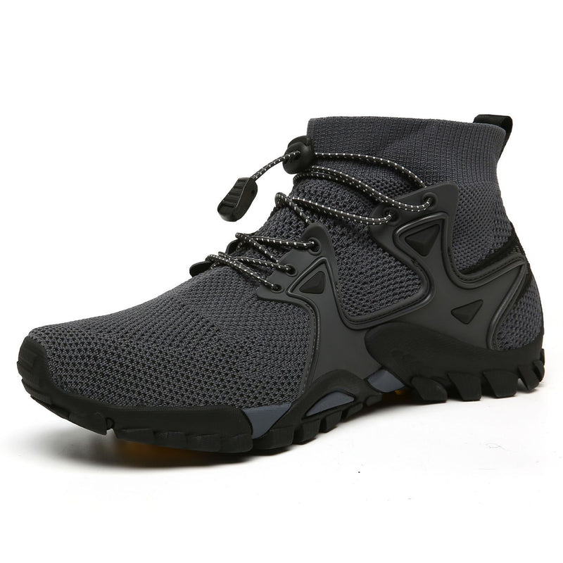 Hiking Shoes Spring and Summer Men's Shoes Hiking Breathable Flyknit Shoes Hiking Shoes Men