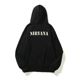 Nirvana Hoodie Rock Angel Printed Hoodie Dark Series Hip Hop Retro