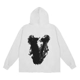 Vlone Snake Hoodie Big V Limited Men'S And Women'S Hoodie Hoodie