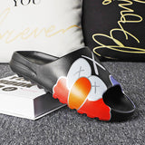 Mens Slide Coconut Slippers Men'S And Women'S Yeez* Soft Bottom Beach Statement Sandals