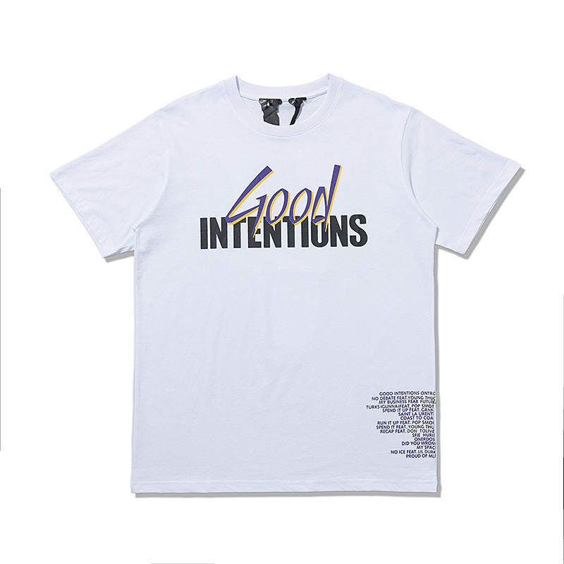 Pop Smoke Vlone Hawk Em T Shirt Printing