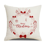Valentine's Day Pillow Covers 4 Piece Random Styles Together, Christmas Pillow Sofa Cushion Cover