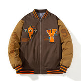 Varsity Jacket Baseball Uniform For Women Autumn And Winter Loose Jacket For Men