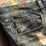 Men Jorts Men's Summer Fashion Brand Casual Loose