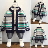 Toddler Boys Sweater Boys' Sweater Spring and Autumn Knitted