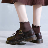 Mary Jane Shoes Pumps Flat Women'S Shoes