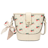 Strawberry Bags Female Strawberry Printed Shoulder Bag