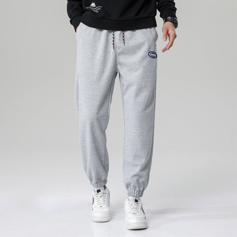 Grey Sweatpants Casual Pants Men 'S Loose Gray Sweatpants
