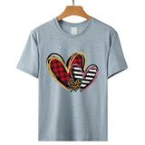 Valentine's Day T Shirt Spring/Summer Short-Sleeved T-shirt Top