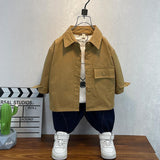 Toddler Boys Jackets Boys' Shirt Spring and Autumn