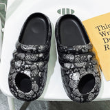 Mens Slide Plus Size Coconut Shoes Summer Men'S Fashion Outdoor Sandals Beach Slippers